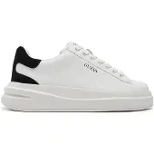 GUESS Sneaker low 'Elbina' sort / hvid