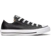 Converse Sneaker low 'Chuck Taylor All Star Leather' sort / hvid