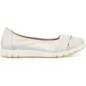 Caprice Ballerina, white, made of Leather, Size 36