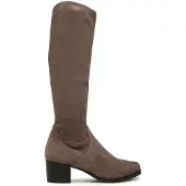 Caprice Boots, brown, made of Textiles with Block heel, Size 39