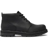Timberland Timberlandtil mænd. TB0A69TWW021 Britton Road Mid Chukka Boots i læder, sort (44), Fast, Blonder, Casual, Bæredygtig