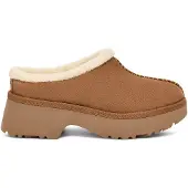 Ugg - Støvler og ankelstøvler dame - W New Heights Cozy Clog Chestnut til UnisexUld - Størrelse 39 - Brun