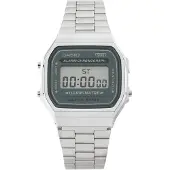 Casio A168WA-3AYES børneur i sølv