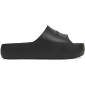 Tommy Hilfiger Tommy Jeanstil kvinder. EN0EN02879 Sorte flip flops med plateau og logo (37/38), 3-5 cm, Ingen, Casual, Badetøj