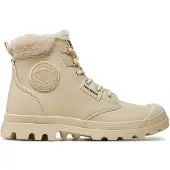 Palladium Snørestøvletter 'Pampa' beige