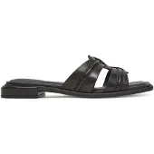 Clarks Dame Ariany Sandaler Black Leather