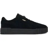 Puma Carina 3.0 Suede Sneakers Women, Shoes, Black/Gold, 36