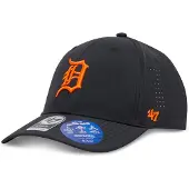 47 Brand Hætte 'Gorra negra detroit tigers brrr tech mvp cap' sort