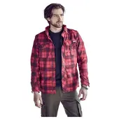 Detlev Louis DL-SM-1 Skjorte Sort/Rød 48