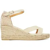 Castañer Sandaler 'BRUNA' elfenben