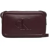 Calvin Klein Skuldertaske vinrød