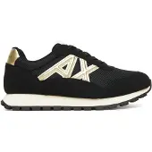 Armani Exchange Sneaker low guld / sort / hvid
