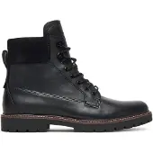 Caprice Bootie, black, made of Leather without heel, Size 40