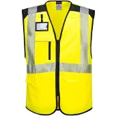 Portwest advarselsvest Hiviz gul PW309 str 2XL