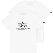Alpha industries Basic T-shirt Med Korte ærmer 2 Enheder