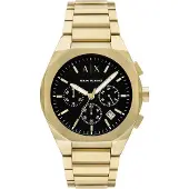 Giorgio Armani Analogt ur 'UHR' guld