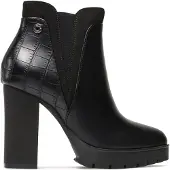 Refresh Refreshtil kvinder. 17092601-NEGRO Ankelstøvler 170926 sort -Hælhøjde: 9 cm (40), 8-10, Lynlås, Casual, Kunstlæder