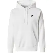 Nike Sweatshirt 'Club' sort / hvid