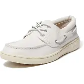 Timberland Herre Portofino Pier Båd Sko White Full Grain