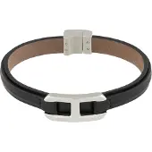 HUGO BOSS Armbånd 'Code' sort