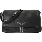 Zadig & Voltaire Skuldertaske 'ROCKY II' sort