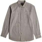 G-Star Panelled Pocket Regular Shirt - Beige - Men
