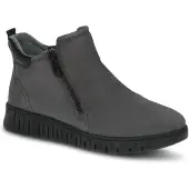 Caprice Bootie, grey, made of Leather without heel, Size 37