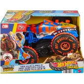 Hot Wheels Monster Trucks Tiger Shark Climber RC-køretøj, batteridrevet legetøjslastbil med fjernbetjening