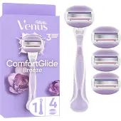 Gillette-Venus Comfortglide Breeze Handle + 4 refills