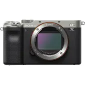 Sony a7C ILCE-7C - Digitalkamera - spejlløst - 24.2 MP - Full Frame - 4K / 30 fps - kun kamerahus - Wireless LAN, NFC, Bluetooth - sølv
