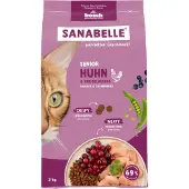 Sanabelle Senior med kylling og tranebær kattefoder