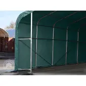 TOOLPORT 6x12m, Telthal, PVC-teltdug, mørkegrøn, uden statikpakke