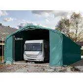 TOOLPORT 6x12m, Garagetelt, PRIMEtex-PVC-teltdug, mørkegrøn, uden statikpakke