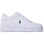 Ralph Lauren Polo Ralph Laurentil mænd. 809891791009 Træningssko i glat læder hvid (40), Fast, Blonder, Casual