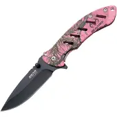 Bear Edge Brisk Framelock Pink Camo