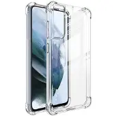 IMAK Samsung Galaxy S21 FE 5G Faldsikkert TPU Cover - Gennemsigtig