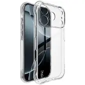 IMAK iPhone 17 Pro Faldsikkert TPU Cover - Gennemsigtig