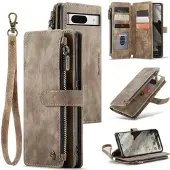 CASEME Google Pixel 8 C30 Multifunktionel Pung - Brun