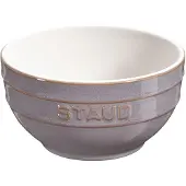 Staub serviravimo dubuo, apvalus, 14 cm, antikvarinė pilka