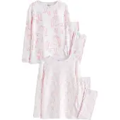 Next Nattøj pink / hvid
