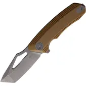 Damned Designs Banshee Linerlock Tan G10