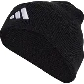 Adidas Sportshue 'New Logo Beanie' sort / hvid