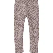 Name it Leggings 'NMFDavina' sand / mørkelilla / lyserød