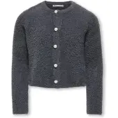 ONLY GIRLS Cardigan 'KOGPiumo' grå