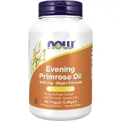 Now , Aften Primrose Olie, 1,000 mg, 90 Veggie Softgels