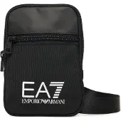 Emporio Armani EA7unisex. 7X000391_AF19722 Lille skuldertaske med sort maxillotype (OSFA), Casual, Polyester