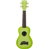 Kala Makala Dolphin Soprano Ukulele Green Apple Burst