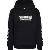 Hummel Hættetrøje Logo Hoodie - hmlJr - Sort - - 5-6 år (110-116) - Hættetrøje