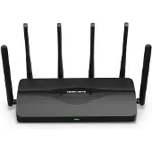 Mercusys MR47BE, Wi-Fi 7 (802.11be), Tri-band (2,4 GHz/5 GHz/6 GHz), Ethernet LAN, Sort, Bordplade router