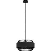 Eglo BAZELY PENDEL E27 Ø400 SORT